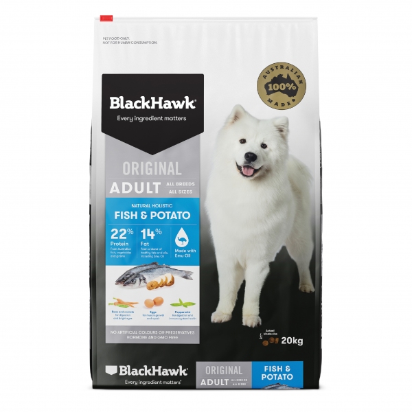 Black Hawk - Adult Dog - Fish & Potato - Image 2