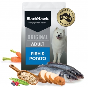 Black Hawk - Adult Dog - Fish & Potato