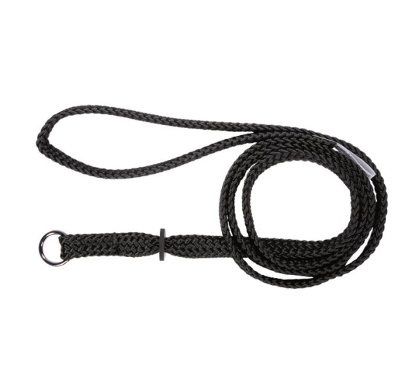 Beau Pets - Nylon - Single Nylon - Choker Lead - Black