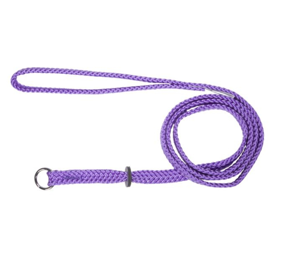 Beau Pets - Nylon - Single Nylon - Choker Lead - Purple