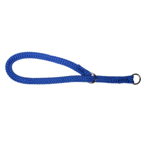 Beau Pets - Nylon - Single Nylon - Choker Collar - Blue