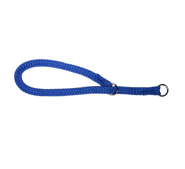 Beau Pets - Nylon - Single Nylon - Choker Collar - Blue