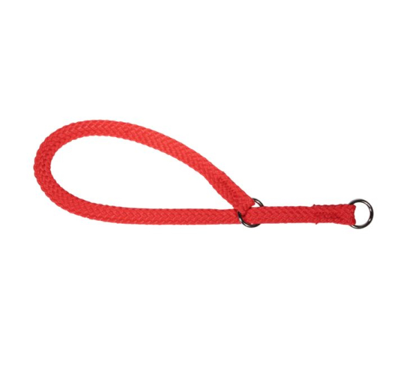 Beau Pets - Nylon - Single Nylon - Choker Collar - Red