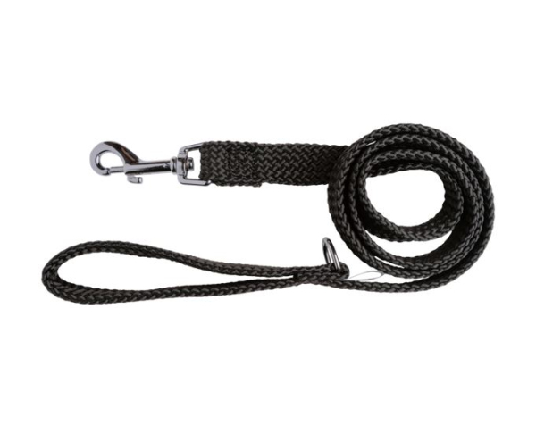 Beau Pets - Double Nylon - Lead - Black