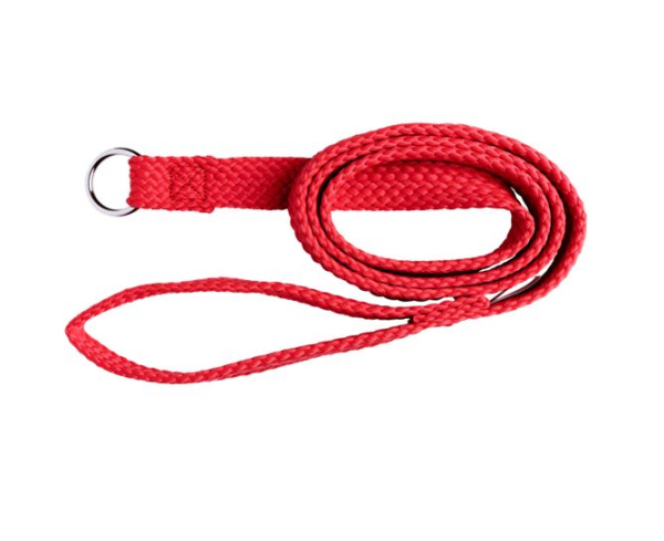 Beau Pets - Double Nylon - Choker Lead - Red