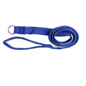 Beau Pets - Double Nylon - Choker Lead - Blue