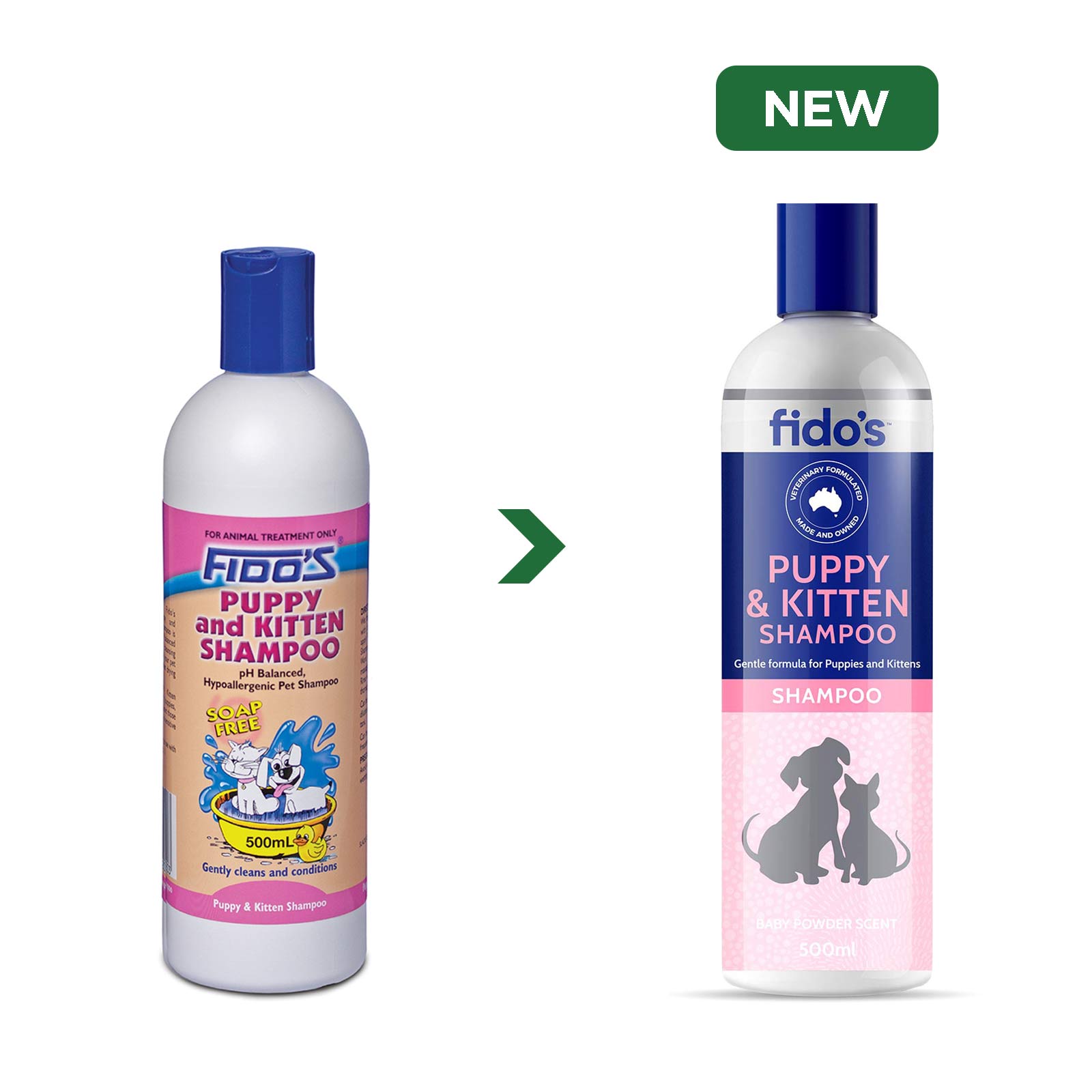 Fido's puppy and kitten shampoo deals