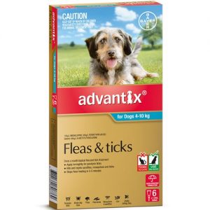 Advantix - Fleas & Ticks - Dogs 4kg to 10kg - SPECIAL ORDER