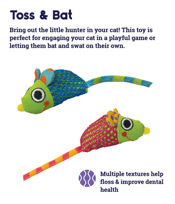 Catstages - Catnip Chew Mice - Image 2
