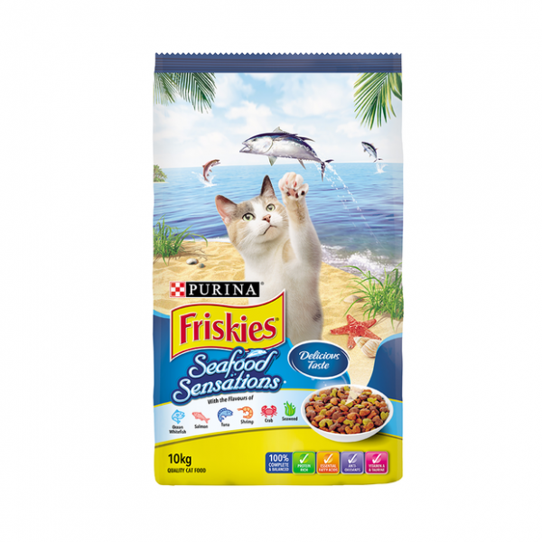 Purina - Friskies - Adult Cat - Seafood Sensation