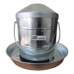 Galvanised - Chook Hopper - Hanging Feeder - SPECIAL ORDER