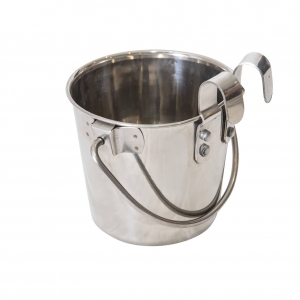 Superior Pet - Stainless Steel Flat Sided Bucket