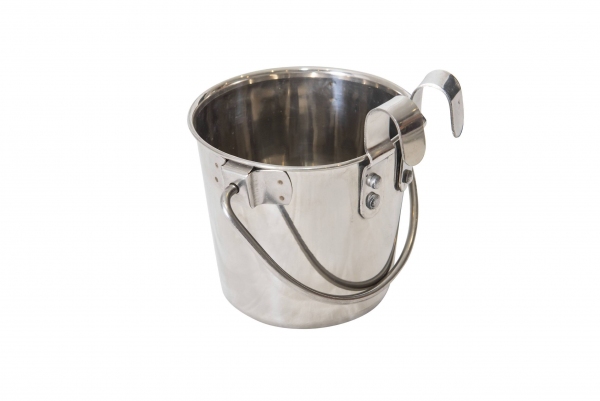 Superior Pet - Stainless Steel Flat Sided Bucket