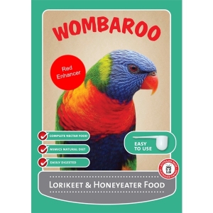 Wombaroo - Lorikeet & Honeyeater Food (Red Enhancer) - SPECIAL ORDER