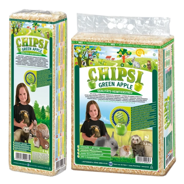 Chipsi - Organic Bedding - Green Apple