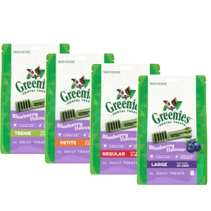Greenies - Dental Dog Treats - Blueberry