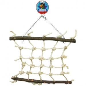 Cheeky Bird - Natural Rope Lattice