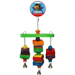 Cheeky Bird - Hanging Tri-Bell