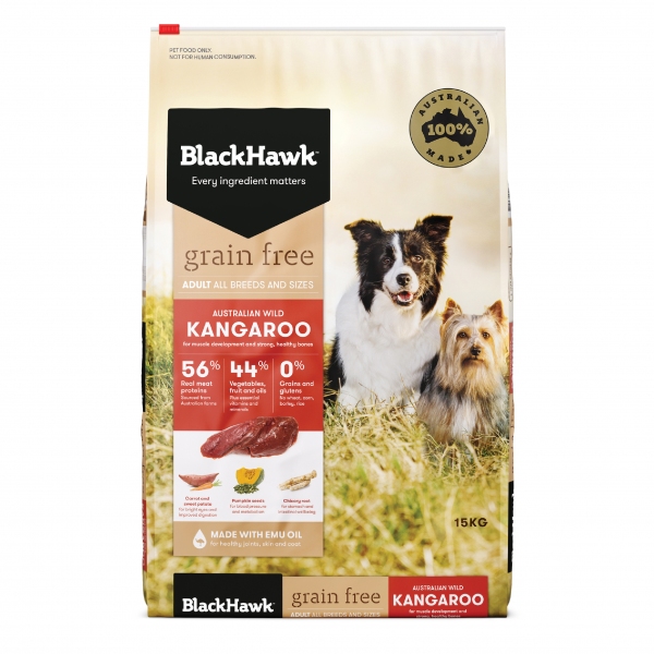 Black Hawk - Adult Dog - GRAIN FREE - Kangaroo - Image 2