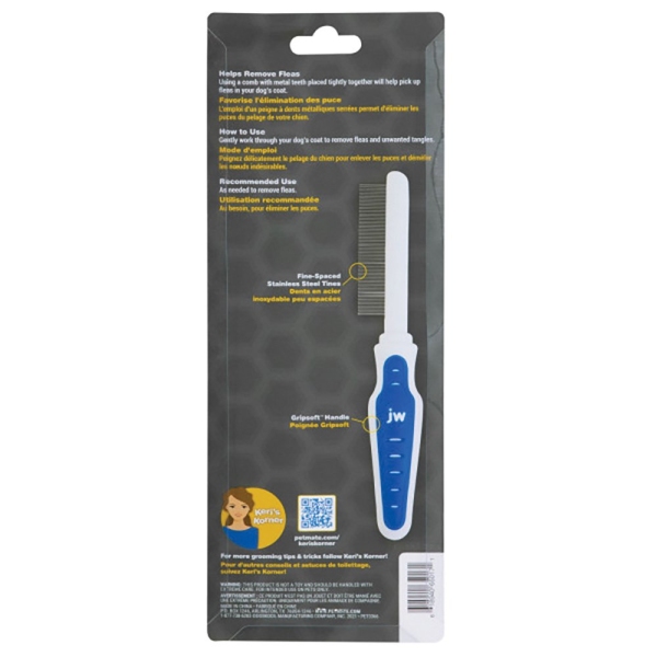 JW - Gripsoft - Flea Comb - Image 2