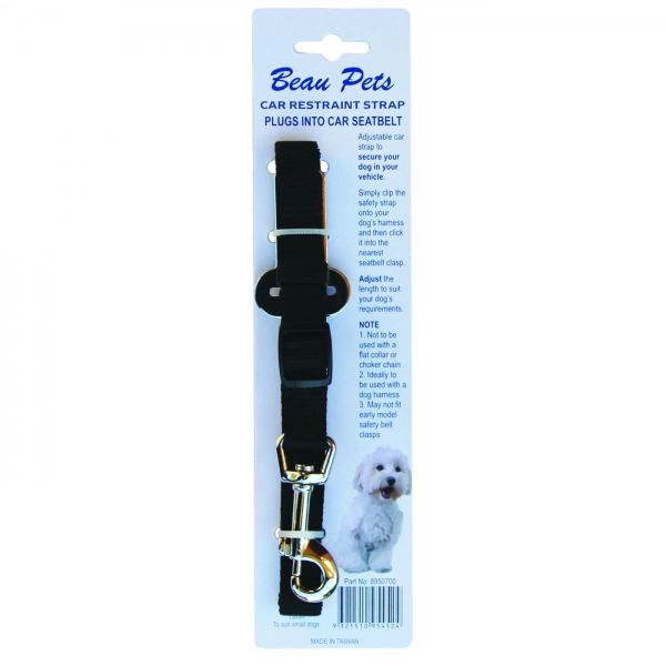 Beau Pets - Car Restraint Strap with Snap Hook - Image 2