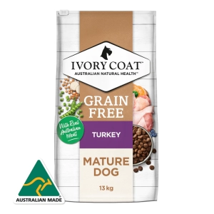 Ivory Coat - Mature Dog - GRAIN FREE - Turkey
