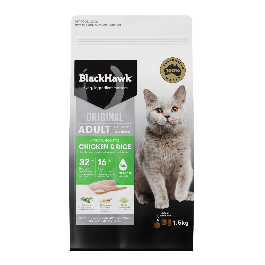 Black Hawk - Cat - Holistic - Chicken & Rice - Agline