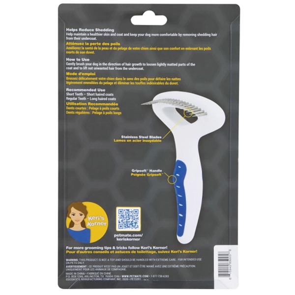JW - Gripsoft - Undercoat Rake - Regular - Image 2