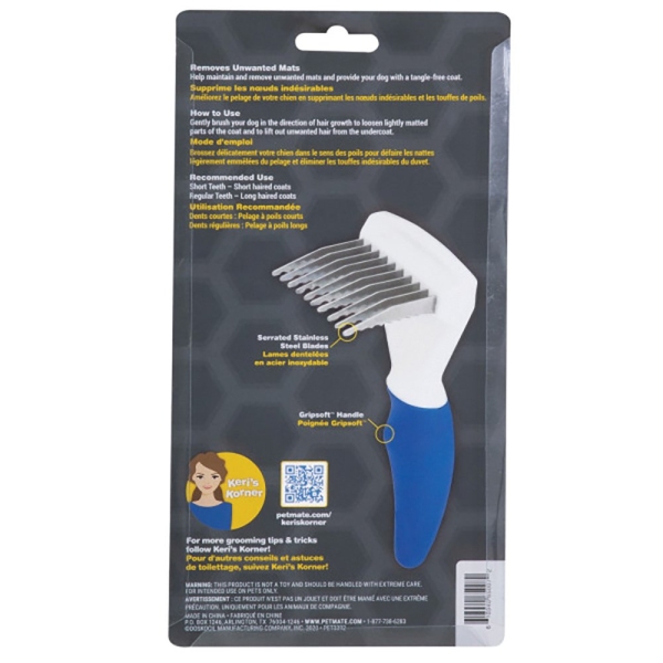 JW - Gripsoft - Dematting Rake - Image 2