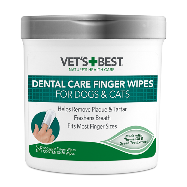 Vet's Best - Dental Care Finger Wipes