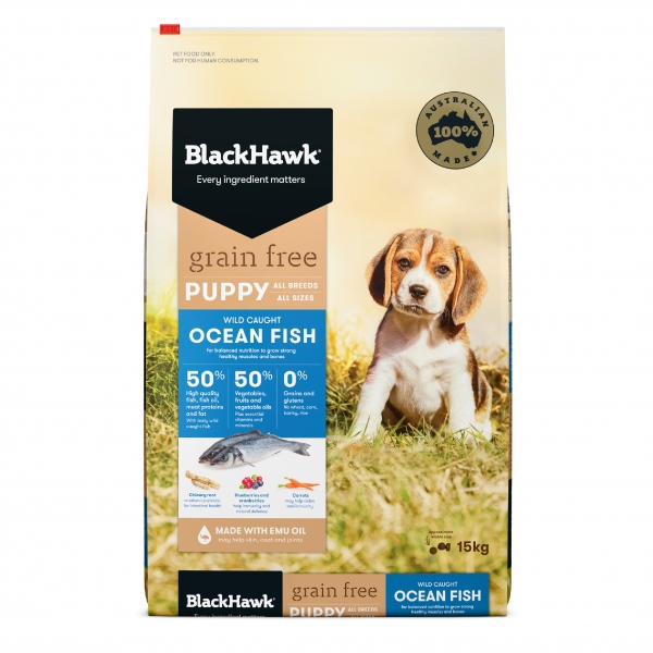 Black Hawk - Puppy - GRAIN FREE - Ocean Fish - Image 2