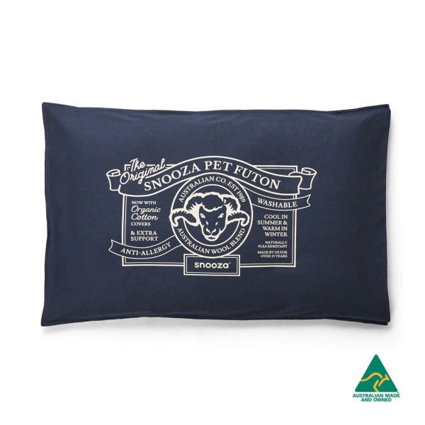 Snooza - Organic Pet Futon - Blue