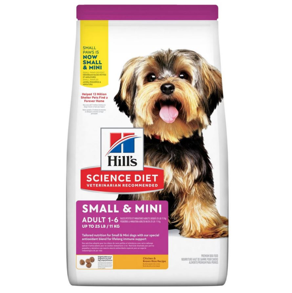 Hill's - Science Diet - Adult Dog (1-6) - Small & Mini
