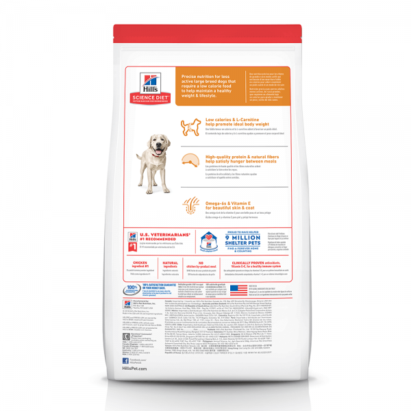 Hill's - Science Diet - Adult Dog (1-5) - Large Breed - Light - Image 2