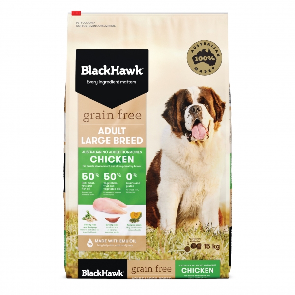 Black Hawk - Adult Dog - Large Breed - GRAIN FREE - Chicken - Image 2