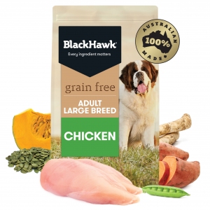 Black Hawk - Adult Dog - Large Breed - GRAIN FREE - Chicken