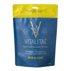 Vitalitae - Superfood Biscuits for Dogs - Skin & Coat