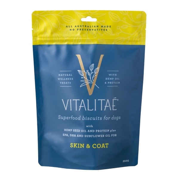 Vitalitae - Superfood Biscuits for Dogs - Skin & Coat