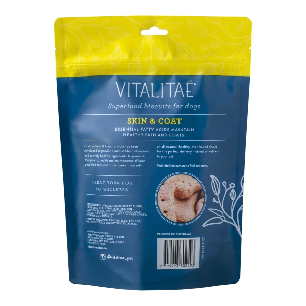 Vitalitae - Superfood Biscuits for Dogs - Skin & Coat - Image 2