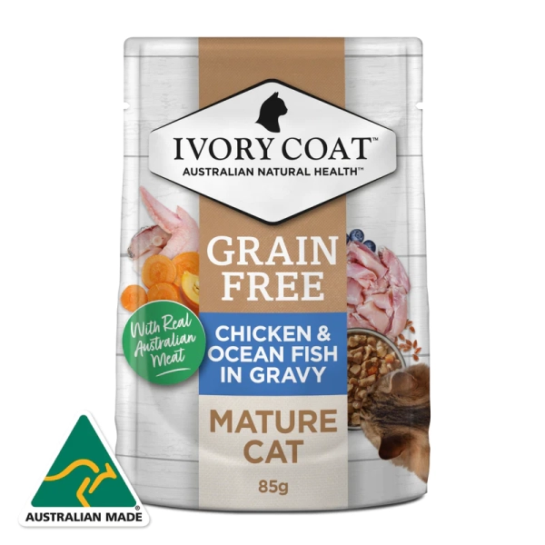 Ivory Coat - Pouches - Adult Cat - GRAIN FREE - Image 6