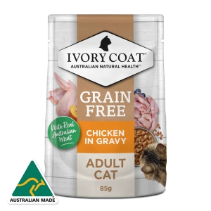 Ivory Coat - Pouches - Adult Cat - GRAIN FREE