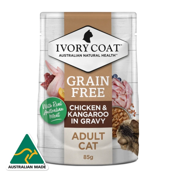 Ivory Coat - Pouches - Adult Cat - GRAIN FREE - Image 3