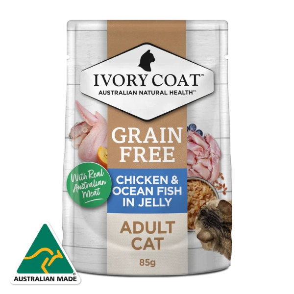 Ivory Coat - Pouches - Adult Cat - GRAIN FREE - Image 5