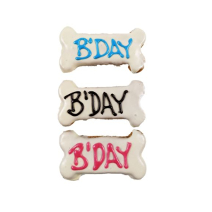 Huds and Toke - Small B'Day Bone Cookies