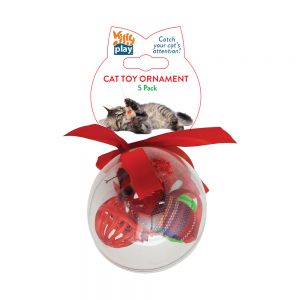 Kitty Play - Christmas Cat - Toy Ornament