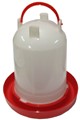 Pet Worx - Red & White - Bird Drinker