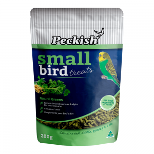 Peckish - Small Bird Treats - Natural Greens