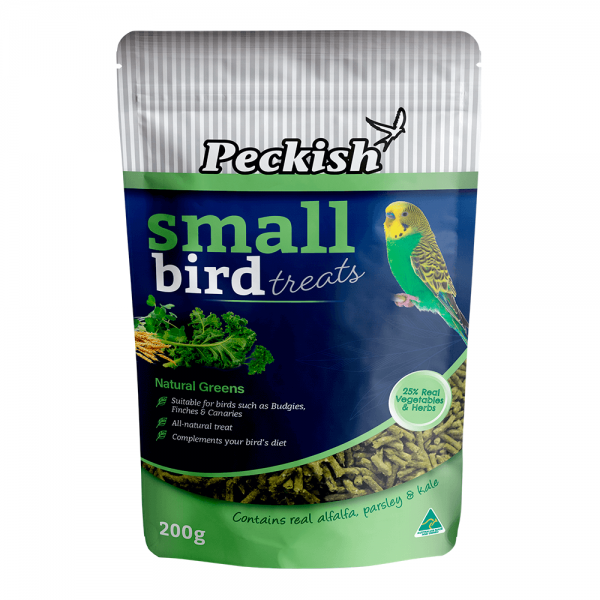 Peckish - Small Bird Treats - Natural Greens