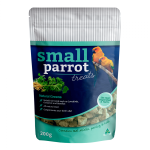 Peckish - Small Parrot Treats - Natural Greens