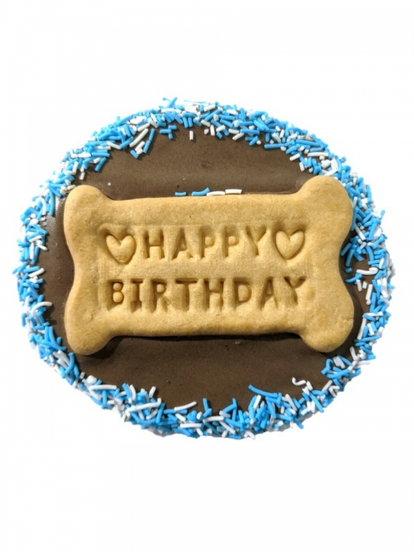 Huds and Toke - Birthday Cake Cookie - Carob - Image 2